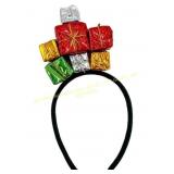 6 ct asst Xmas Headbands
