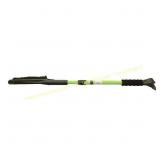 Hopkins 42in. Extendable Ice Scraper/Brush, Green