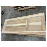 Pallet of interior doors