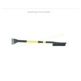 Hopkins 42in Extendable Ice Scraper Brush, Yellow