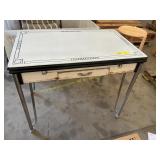 Antique kitchen table