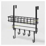 Over The Door Multi Function Basket & Hook