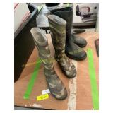 Size 5 and 12 rubber boots