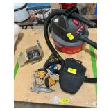 Craftsman 2.5 gallon shop vac, air tools