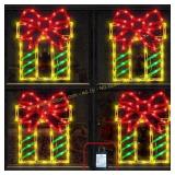 16" Christmas Window Silhouette Lights