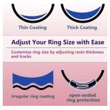 3 ct Invisible Ring Sizers   Adjustable Ring Size