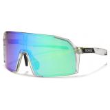 Qonoic Kids Baseball Sunglasses + Pink Makeup Bag