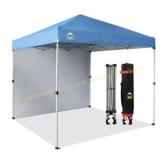 CROWN SHADES Canopy Tent 8x8ft., Blue
