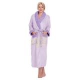 MissShorthair Plush Shawl Collar Robe Med