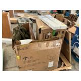 Blinds, storage cabinet, pop up canopy, hardware