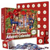 BIDLOTCUE Advent Calendar Christmas Jigsaw Puzzle
