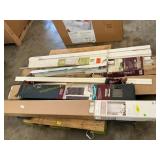 Pallet of assorted blinds