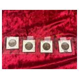 4ct 1974 Proof Quarters