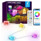 DREAMLAND 100FT Smart RGB Outdoor Lights IP67