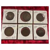 6ct Large Cent Canadian