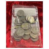 18ct Nickels, 16ct Jefferson s,2ct Buffalo Nickels