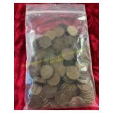 150ct 1930 s Wheat Pennies