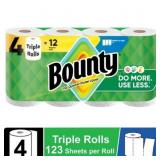 1.0 Bounty Select-A-Size Towels, 4 Triple Rolls