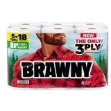 Brawny Tear-A-Square 3-Ply Paper Towels