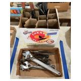 Crescent wrenches, screw drivers, pullers