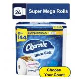 Charmin Ultra Soft Toilet Paper - 24 Rolls