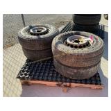 4 ct. Nanking LT 225/75r 16 tires