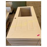 36  entry doors (no frames)