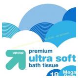 Ultra Soft Toilet Paper - 18 Rolls (up & up)