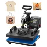 VEVOR Heat Press 12x10in, 650W, Digital Temp