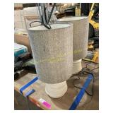 2 ct. table lamps