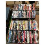 2 flats assorted dvds