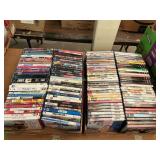 2 flats assorted dvds