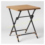 Southport Folding Patio Bistro Table Beige