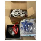 Hiboom 12Pcs Blue Mini Star Tree Topper & Ornament