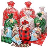 34pcs Christmas Gift Bags in Assorted Sizes