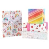 LaRibbons Happy Birthday Wrapping Paper Roll