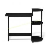 39 in. Americano Computer Desk with Shelves