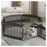 JOINSUN 24" Plastic Dog Playpen, 6-Panel