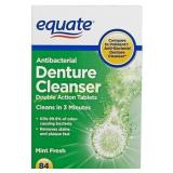 Equate Denture Cleanser 2-Pack 240 Tabs