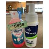 Hibiclens Skin Cleanser + Theraworx Cramp Foam