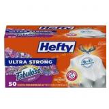 Hefty Tall Kitchen Trash Bags 50ct