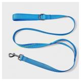 M/L Boots & Barkley Reflective Dog Leash Blue M/L