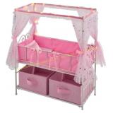 Badger Basket Starlights Doll Crib Canopy