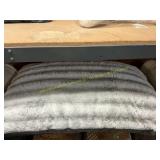 Unbranded 42in. Oversized Plush Pillow, Gray