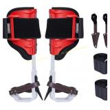 VEVOR Tree Climbing Spikes, 350lb Capacity, Red