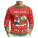 34HD Ugly Christmas Sweater, Unisex Gift Sz XL