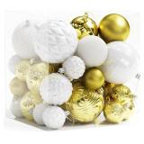 36pc Shatterproof Christmas Ball Ornaments