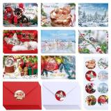Winlyn 120-Set Christmas Cards with Envelopes