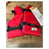 Onyx Life Jacket Vest - Youth, Red/Black