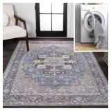 JONATHAN Maris Medallion Rug 4x6, Machine-Washable
